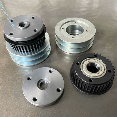CNC Machined V-Belt Pulley Flange: Core Transmission Component
