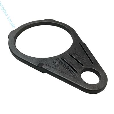 Black Alloy Steel Forged Tube Clamps for Agricultural Equipment and Tractors