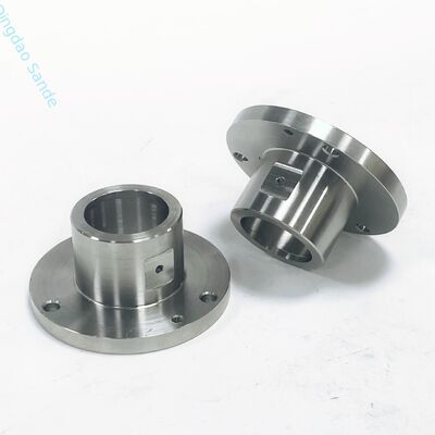Precision CNC Machined Stainless Steel Flange Shaft Seat with Customizable Geometry for Gas-Liquid Separators