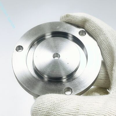 High Precision CNC Turned Stainless Steel Flange End Cover for Leak-Proof Sealing in Gas-Liquid Separators