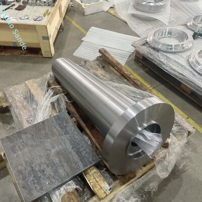 Precision CNC Machined Industrial Rollers and Marine Flanges with Corrosion Resistance and High-Speed Material Removal