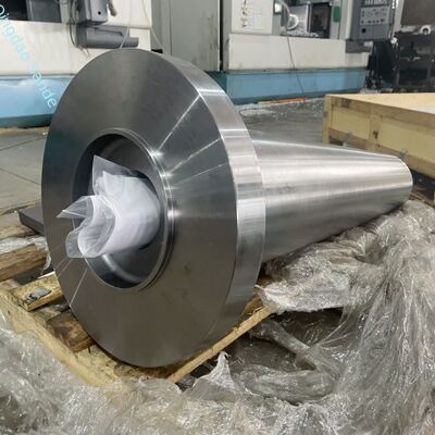 Custom CNC Tapered Flange Shaft with High Torque Transmission and Corrosion-Resistant Materials for Oil & Gas Applications