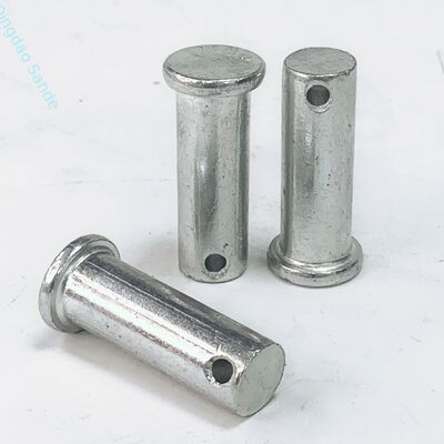 Galvanized Clevis Pin with Cotter Pin Hole - Corrosion Resistant High Strength Customizable Connecting Pin for Overhead Conveyor Trolleys